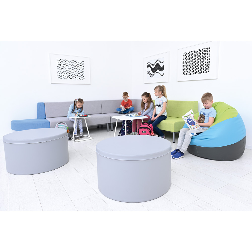 Gruszka duża grafitowo-niebiesko-zielona - MED