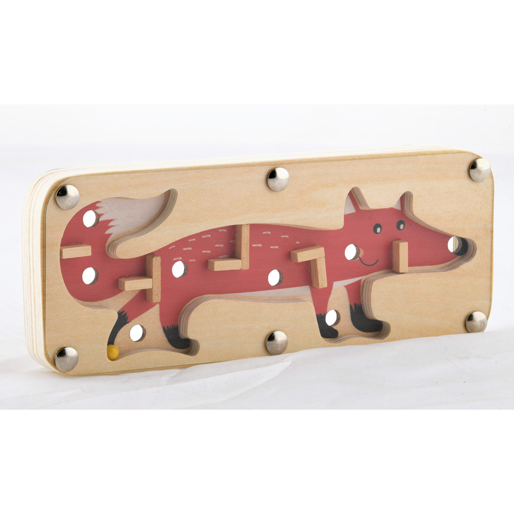 Dwustronny labirynt z kulką, mix wzorów