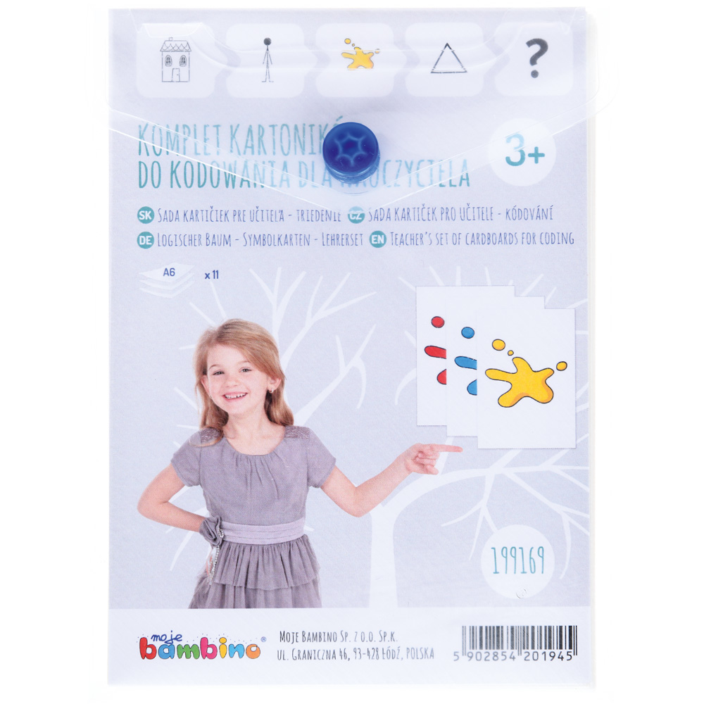 Komplet kartoników do kodowania dla nauczyciela