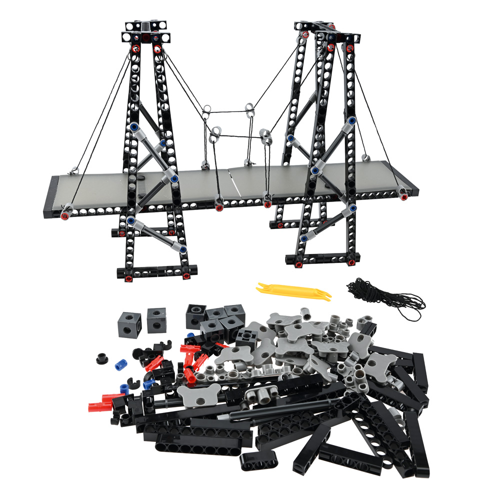 Klocki Gigo - Eksperymenty - mosty i wieżowce