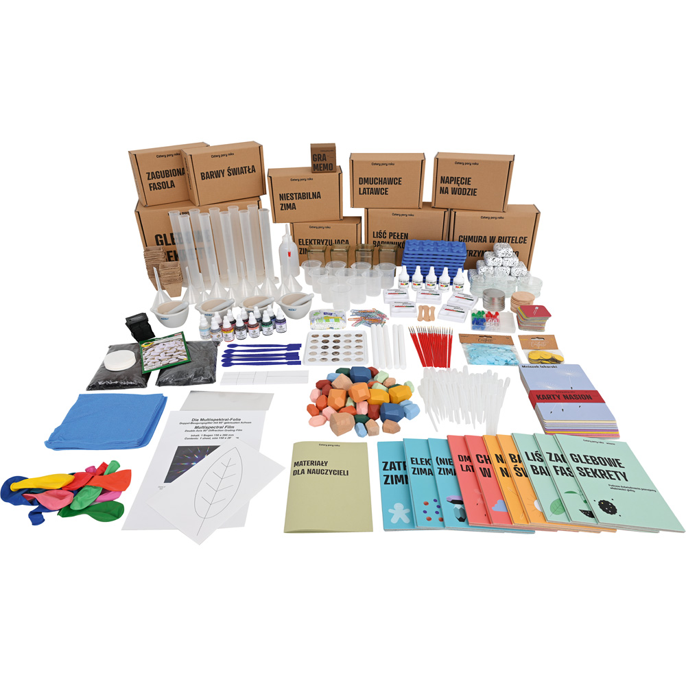 Cztery pory roku. Zestaw STEAM