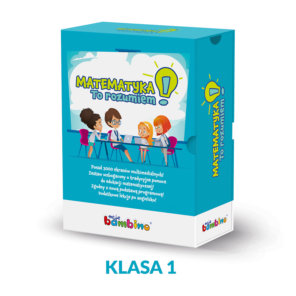 MATEMATYKA. To rozumiem! Pakiet dla klasy I - licencja dla 3 nauczycieli