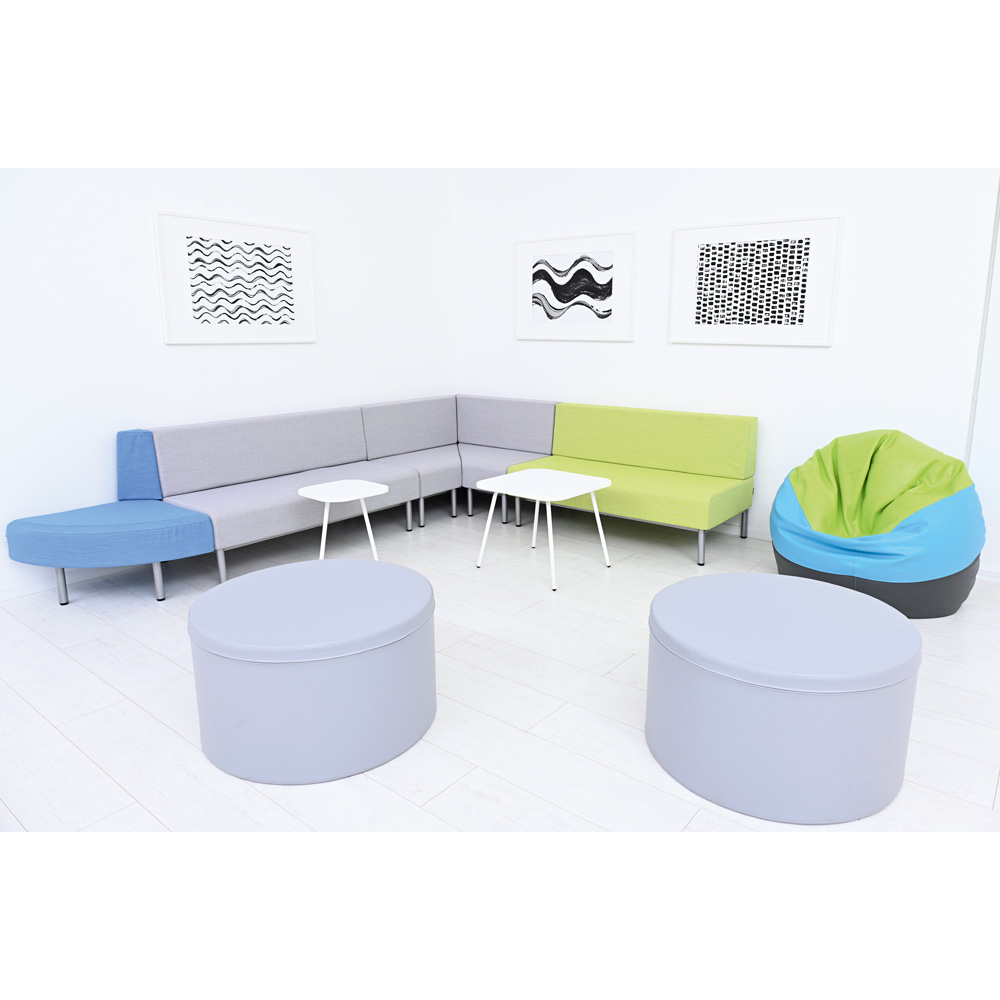 Gruszka duża grafitowo-niebiesko-zielona - MED