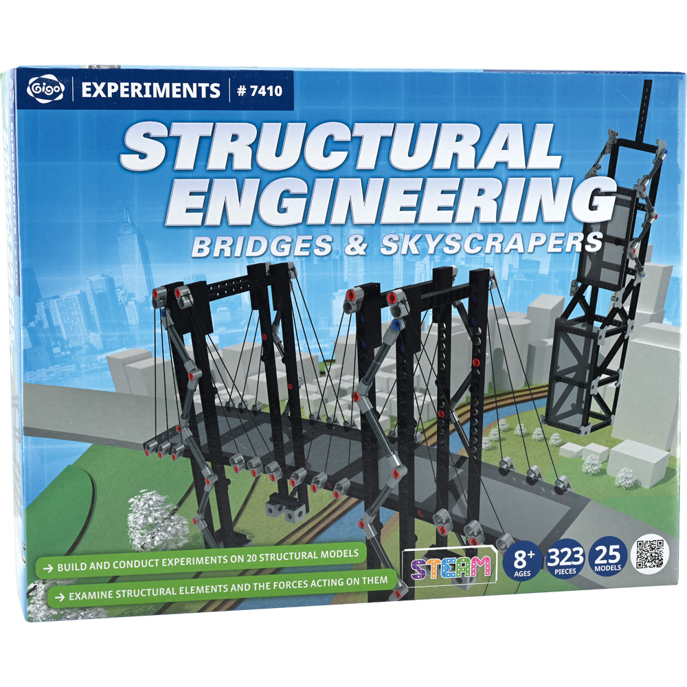 Klocki Gigo - Eksperymenty - mosty i wieżowce