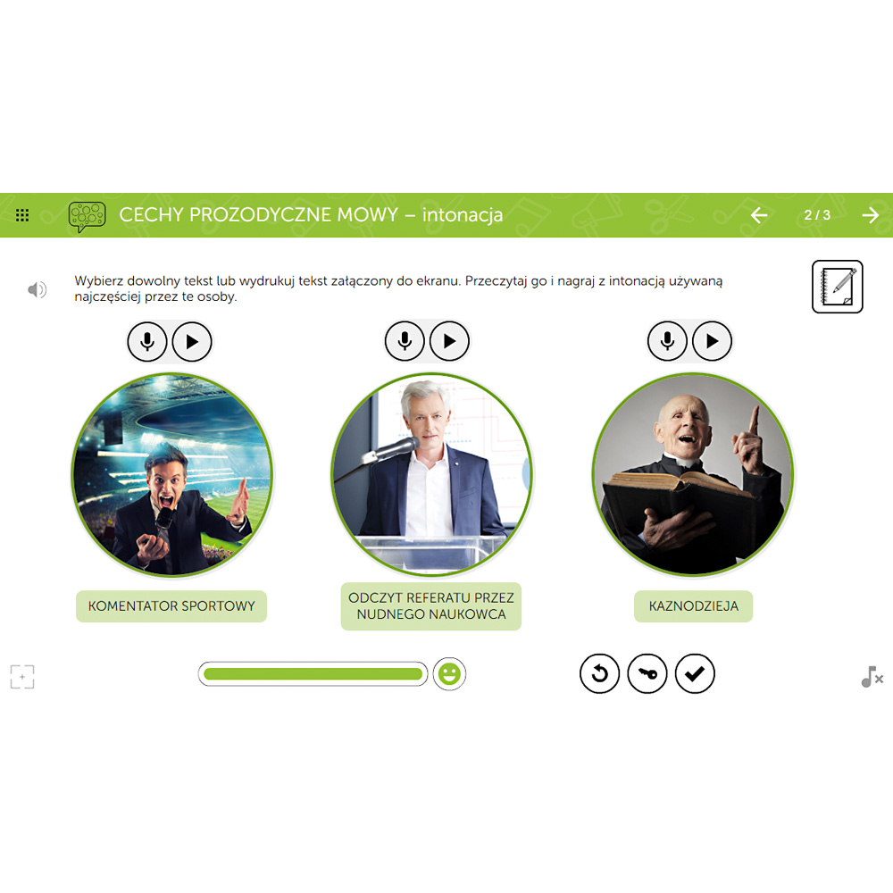 Program multimedialny Zajęcia logopedyczne dla młodzieży i dorosłych mTalent