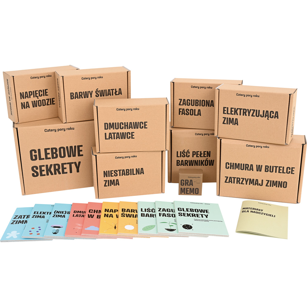 Cztery pory roku. Zestaw STEAM