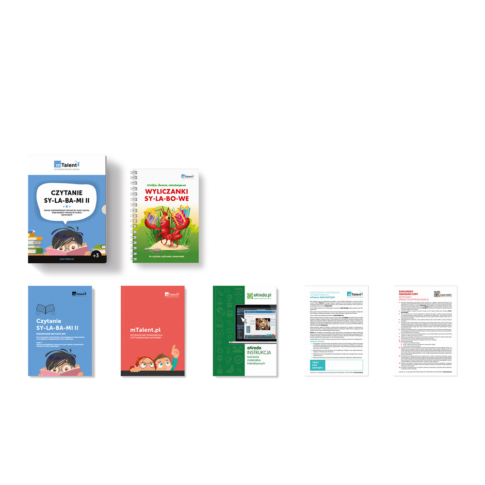 Program multimedialny Czytanie SY-LA-BA-MI II mTalent