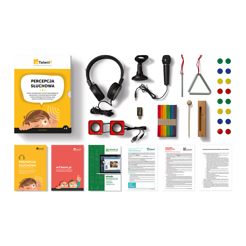 Program multimedialny Percepcja słuchowa mTalent