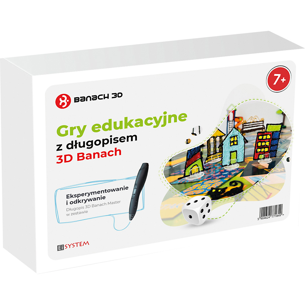 Gry edukacyjne z długopisem 3D Banach Master